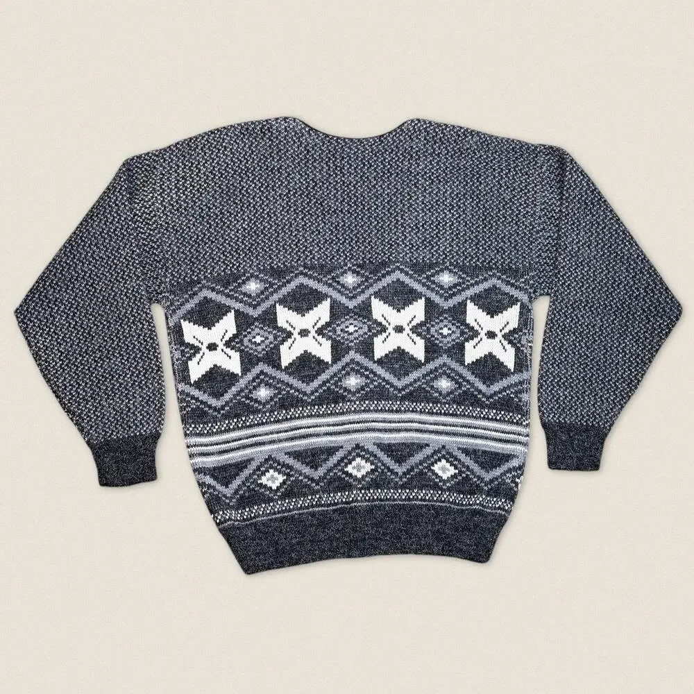 Vintage 90s‎ Grandpa Cardigan Sweater J.J. Cochran - Size Large